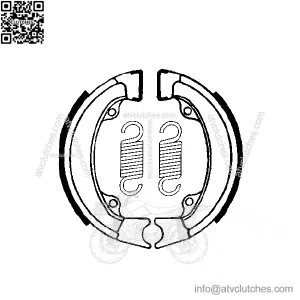 spring brake shoes ALTN: 7327984