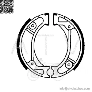 spring brake shoes ALTN: 7378490