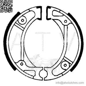 FSB714 BRAKE HANGERS FOR HONDA QR 50 1997-1997
