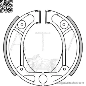 BRAKE GANASCE FOR HONDA QR 50 1997-1997