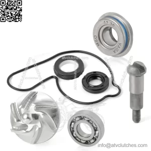 Water Pump Seal Repair kit Impeller + Shaft For Honda TRX450R TRX450ER 2004-2014