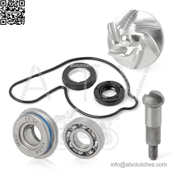 Water Pump Seal Repair kit Impeller + Shaft For Honda TRX450R TRX450ER 2004-2014 - Image 3