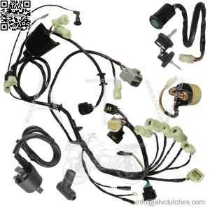 Wiring Harness Switch Key Coil Starter Relay for Honda TRX450ER 2006-09 2012-14