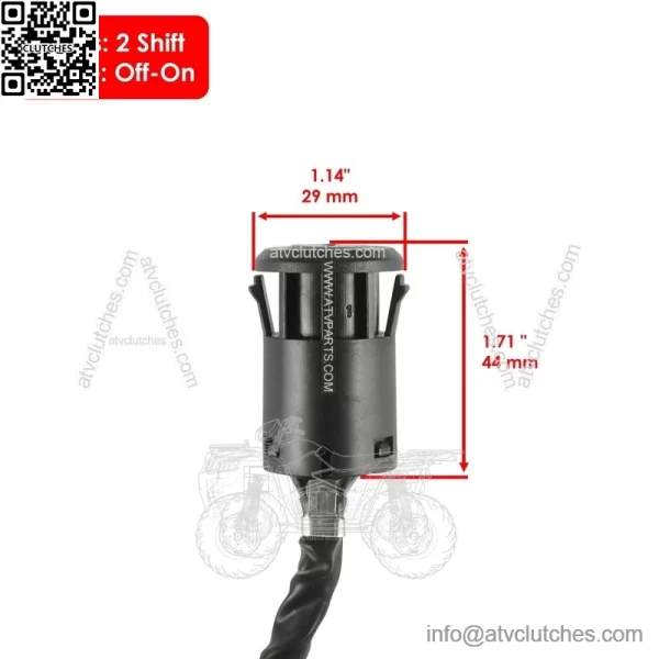 Wiring Harness Switch Key Coil Starter Relay for Honda TRX450ER 2006-09 2012-14 - Image 2