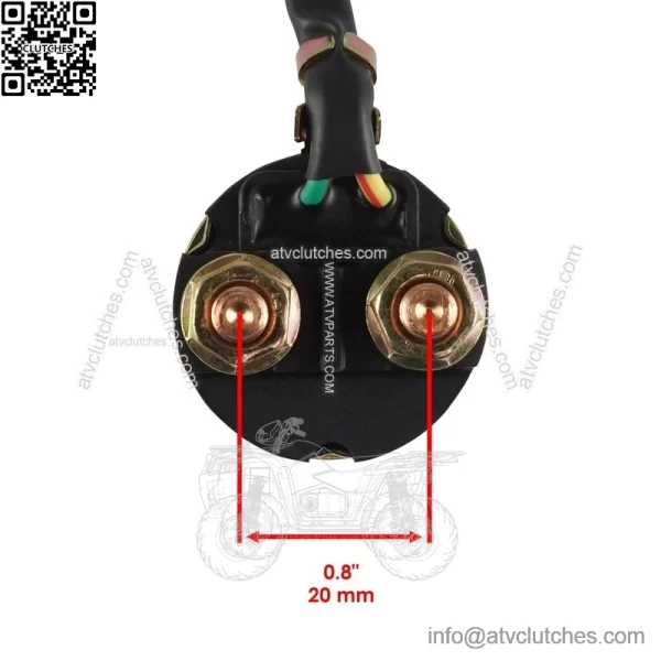 Wiring Harness Switch Key Coil Starter Relay for Honda TRX450ER 2006-09 2012-14 - Image 5