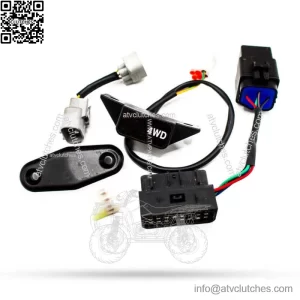 Prairie 360 Belt Light Bypass with KEBC Wire Harness and Hole Cover Kit