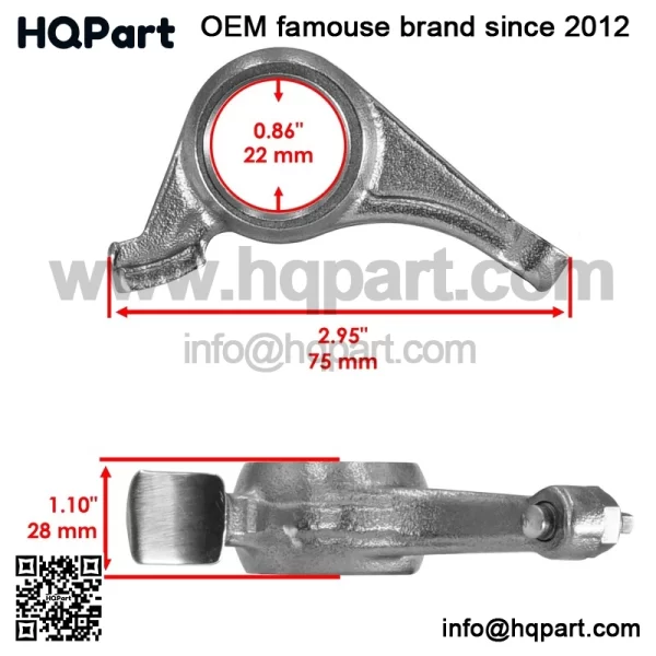 Polaris crambler 00 X4/4X4 997-2011 amshaft xhaust/Intake ocker rm - Image 2