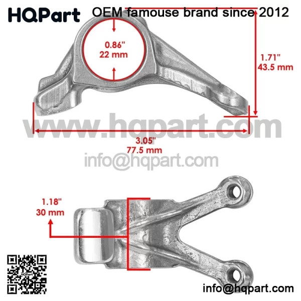 Polaris crambler 00 X4/4X4 997-2011 amshaft xhaust/Intake ocker rm - Image 3
