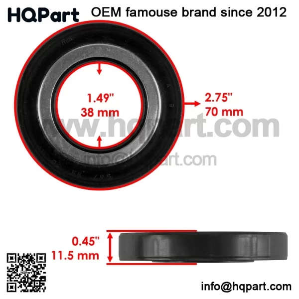 91252-HA0-004  ear  ifferential  eal      ing  or  onda  oreman  00  RX500  2-13 - Image 3