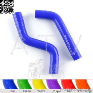 Blue For Yamaha YFZ450X 10-11/YFZ450R 2009-2013 Silicone Radiator Coolant Hoses