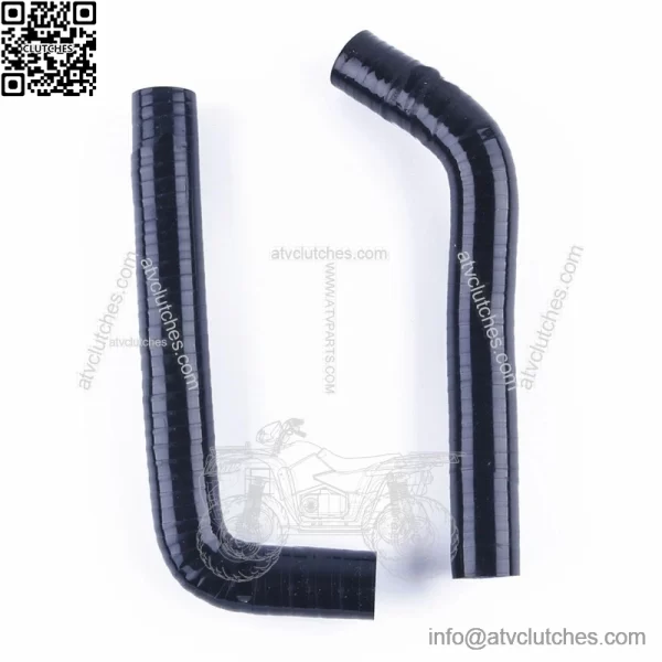 For 2004-2013 Yamaha YFZ 450 YFZ450 Silicone Radiator Hoses Black Coolant Pipe
