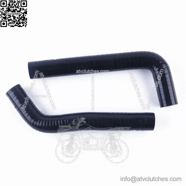 For 2004-2013 Yamaha YFZ 450 YFZ450 Silicone Radiator Hoses Black Coolant Pipe - Image 3