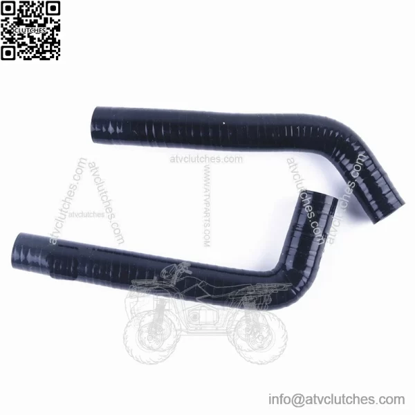 For 2004-2013 Yamaha YFZ 450 YFZ450 Silicone Radiator Hoses Black Coolant Pipe - Image 4