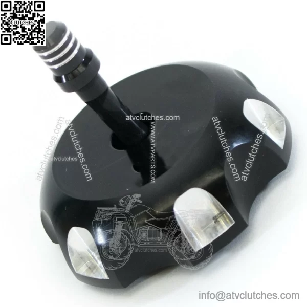 TRX 450R TRX450R  400EX 400X Billet Gas Cap  Black 408 T6 B