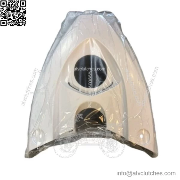 2014-2023 Yamaha YFZ450R YFZ 450R White Gas Tank Cover OEM 1TD-F171A-21-00 - Image 3