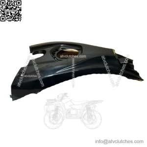 06-13 YAMAHA YFZ450 OEM GAS TANK COVER METALLIC  BLACK YFZ 450