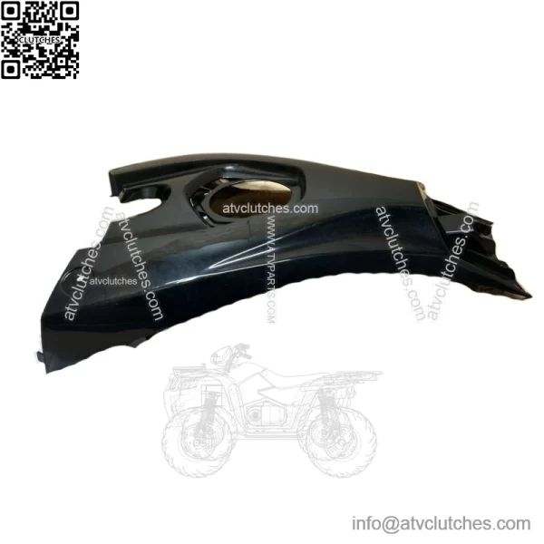 06-13 YAMAHA YFZ450 OEM GAS TANK COVER METALLIC  BLACK YFZ 450