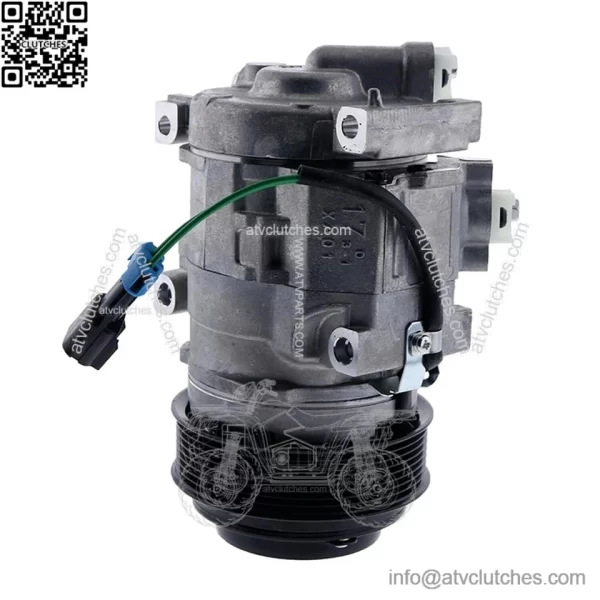 24V A/C Compressor AT367640 SE502623 RE284680 For John Deere E210LC E330LC 550K - Image 2