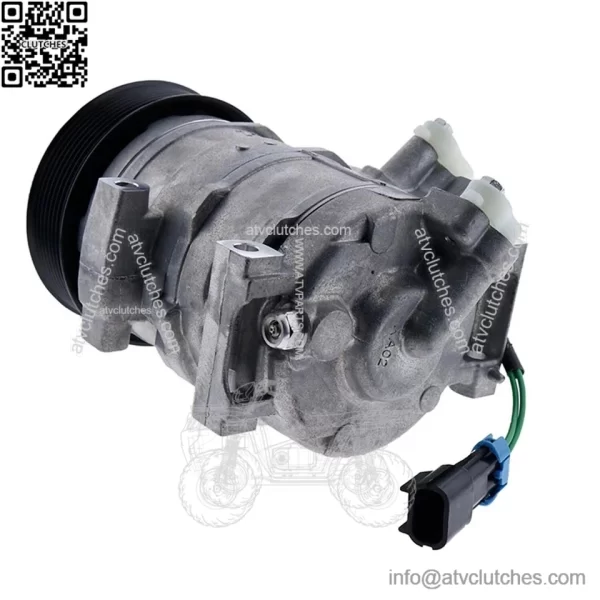 24V A/C Compressor AT367640 SE502623 RE284680 For John Deere E210LC E330LC 550K - Image 3