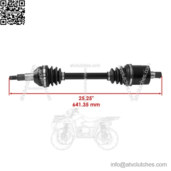 Rear Left CV Axle For Can-Am Renegade 1000R 570 XMR 2019-2024 / Renegade 850 20 - Image 2