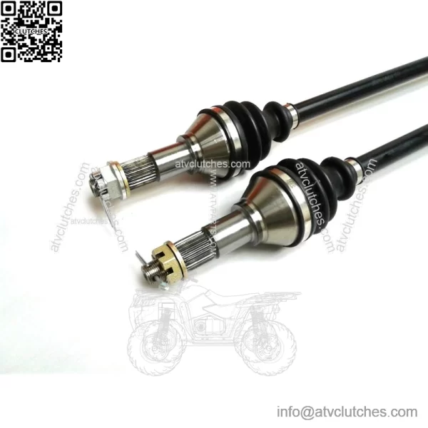 Pair of Front Axles for Can-Am Maverick 1000 2013-2018 705401873 705401874 - Image 3