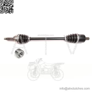 Front Axle with Bearing for Polaris Full Size Ranger 570 4x4 17-21