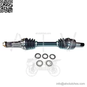 Front Axle & Bearing Kit for Yamaha Big Bear 400 & Grizzly 350/450 IRS