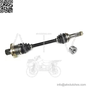 Rear Left CV Axle & Wheel Bearing for Yamaha, 2003-2008 Grizzly 660 4x4