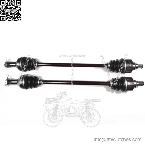 Set of Front Axles & Wheel Bearings for Arctic Cat Wildcat 1000 12-15 - Image 3