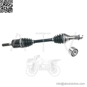 Front Left Axle with Bearing for Can-Am Maverick Trail 800 1000 18-23