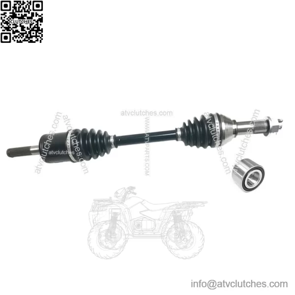 Front Left Axle with Bearing for Can-Am Maverick Trail 800 1000 18-23 - Image 2