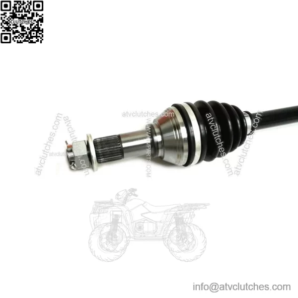 Front Left Axle with Bearing for Can-Am Maverick Trail 800 1000 18-23 - Image 3