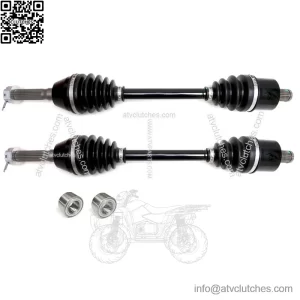 Pair of Front Axles & Bearings for Polaris Sportsman 450 & 570 2018-2023