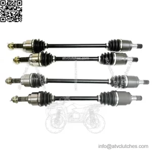 Set of CV Axles for Honda Big Red 700 2009-2013 UTV