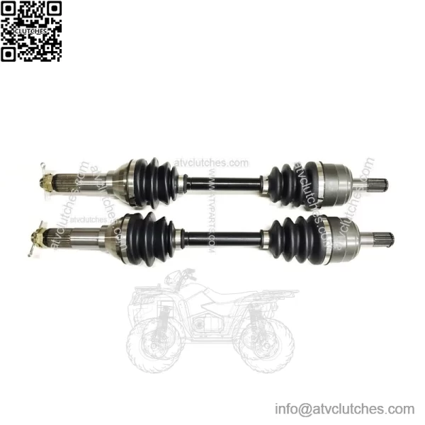 Pair of Front Axles for Yamaha Wolverine 350 4x4 2001-2005 - Image 2