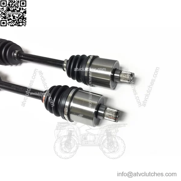 Set of Rear Axles & Wheel Bearings for Arctic Cat Wildcat Trail 700 14-20 - Image 3