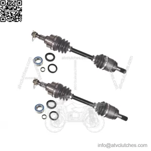 Front CV Axles & Wheel Bearing Kits for Honda Rancher 350 400 420 4x4