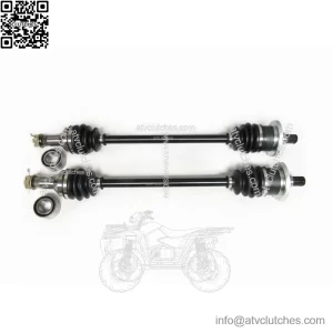 Set of Front Axles & Bearings for Arctic Cat Prowler 550 650 700 1000 4x4