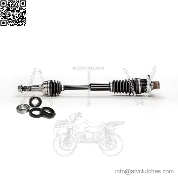 Axles Rear Right CV Axle & Bearing Set for Yamaha Rhino 700 2008-2013