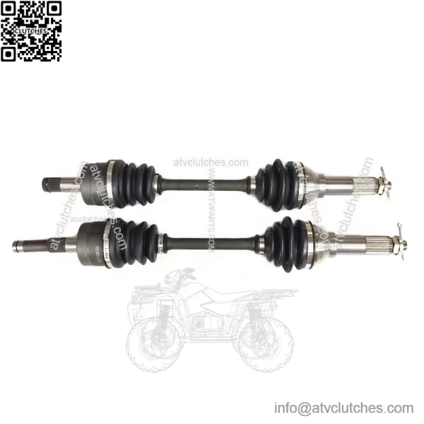 Pair of Front Axles for Yamaha Grizzly 660 4x4 2002