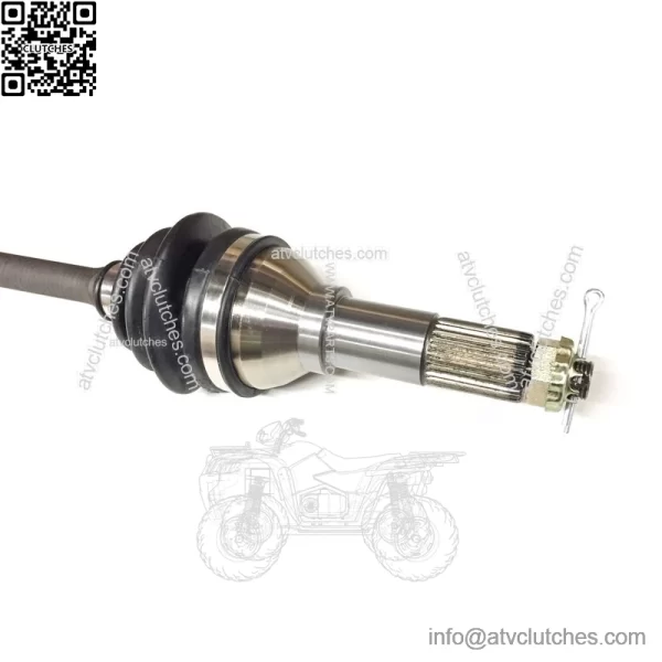 Pair of Front Axles for Yamaha Grizzly 660 4x4 2002 - Image 3