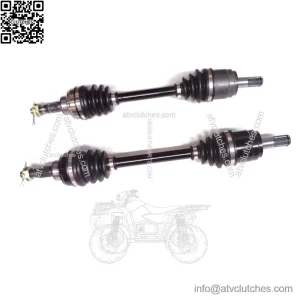 Front Axle Pair for Honda Foreman 500 Rubicon 500 & Rincon 680 2008-2009 4x4