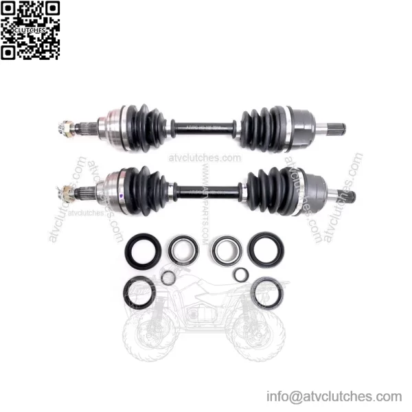 Front CV Axles & Wheel Bearing Kits for Honda FourTrax 300 1993-2000 4x4