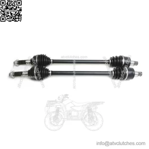 Front Axle Pair for Kawasaki Mule PRO FX FXR FXT DX DTX, 59266-0710