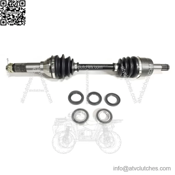Front CV Axle & Wheel Bearing Kit for Yamaha Kodiak 400 2000-2002 - Image 2