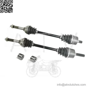 Set of Rear Axles & Wheel Bearings for Kawasaki Teryx 750 2008-2011