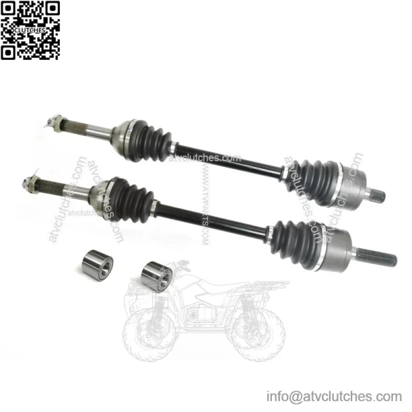 Set of Rear Axles & Wheel Bearings for Kawasaki Teryx 750 2008-2011 - Image 2