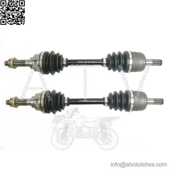 Set of Front Axle & Wheel Bearings for Kawasaki Prairie 300 4x4 99-02 - Image 3