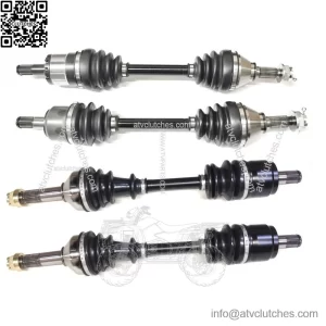 CV Axle Set for Kawasaki Brute Force 750i 2008-2011, Front & Rear