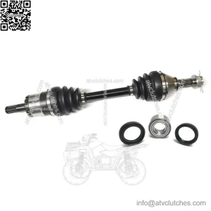 Front Left Axle & Wheel Bearing Kit for Kawasaki Brute Force 750 08-11